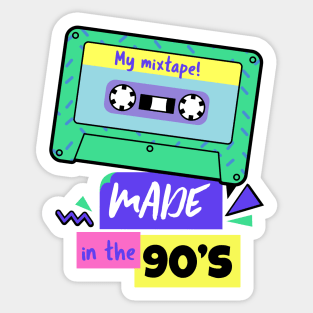 Made in the 90's - 90's Gift Sticker